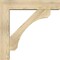 Ekena Millwork Legacy Block Rough Sawn Bracket w/ Offset Brace, Douglas Fir, 6"W x 26"D x 26"H BKT0604X26X26LEC05RDF - alternate 4